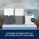 BLUEAIR Blue Pure 211+ Series SmokeBlock Genuine Replacement Filter, Extra Carbon Captures 99.99% of Wildfire Smoke, fits Blue Pure 211+ Auto, 211+ Air Purifiers