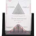 Galton Board, Probability Demonstrator Effective Statistical Law Experiment Model Dalton Board Physics Lab Teaching Tool with 2800 Metal Beads