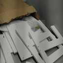 Kitchen Step Stool for Toddlers with Non-Slip Mat, WOOD CITY Wooden Kids Montessori Learning Stool Tower, Toddler Standing Tower Helper for Kitchen Counter and Bathroom Sink(White)