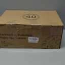 Homienly Kitchen Wheat Straw Dinnerware Set 40 PCS - Dinner Plates, Cereal Bowls, Wheat Straw Cups Set, Microwave and Dishwasher Safe Dishes Set, Unbreakable Dish Set for Party, Outdoor(Grey Stone)