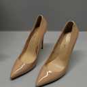 Qunvngutui Women's Pointed Toe Shallow Stiletto Heels 4.7 Inch Pumps Wedding Party Banquet Shoes Size42