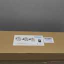 VOLISUN Crystal Vanity Lights for Bathroom, 3 Light Bathroom Vanity Light, Modern Stainless Steel Bathrooms Lights Over Mirror, Chrome Bathrooms Lights Fixtures-UL Certificated(Exclude Bulb)