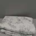 OAITE Duvet Cover Set,100% Cotton Comforter Cover with Leaf Pattern Duvet Cover Set,Soft Bedding Set Includes with 3 Piece (2 Pillow Shams,1 Duvet Cover)