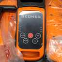 Under Desk Elliptical Machine, Electric Elliptical Exerciser for Senior, Quiet & Small Electric Seated Pedal Exerciser for Home with Display Monitor, Remote Control & 12 Adjustable Speeds