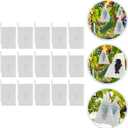 Cabilock Grape Protection Bags 50Pcs Waterproof Nursery Bags for Fruit Growth and Packaging Grow to Shield Grapes from Sun Rain and Birds 12.99X9.44 Inch