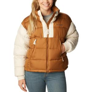 Columbia Pike Lake II Cropped Jacket - Women's, Camel Brown/Chalk, XXL