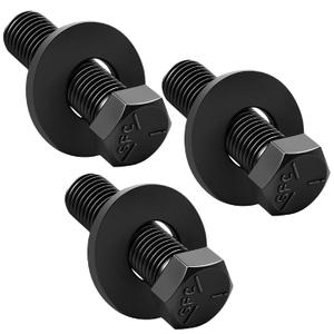 3 Set 26-0671 3290-465 Hex Head Blade Bolt/Screw Washer Kit Use for Toro/Ex-Mark Lawn Mowers/Tractors ECX180CKA30000 QST24BE522 22205TE 22210 16212 16212C 71428
