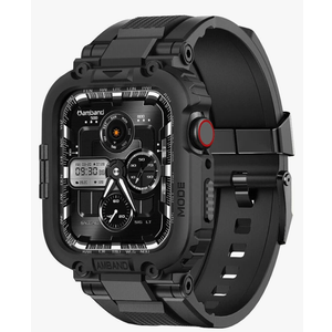 amBand M1 Sport Case Band for Apple Watch Ultra 3/2/1 & SE 3/2/1 & Series 11 10 9 8 7 6 5 4 3 49mm 46mm 45mm 44mm 42mm 41mm 40mm 38mm, Shockproof & Scratch Resistant Rugged Bumper for Men