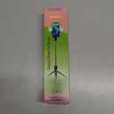 Selfie Stick Tripod,MQOUNY Extendable Selfie Stick Tripod with Dual LED Ring Light with Detachable Wireless Remote and Tripod Stand Compatible with iPhone, Samsung Galaxy and Smartphone (Black)