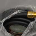 Giraffe Hybrid Garden Hose 5/8" x 25ft, Custom Length, NO Kink, Flexible, Leakproof Hose with Male to Female Fittings, 600 Burst PSI