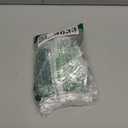 AROIC 90Pcs Silicone Cable Ties with 3 Sizes,Reusable and Washable with Adjustable Locking Buckle Design, Cord Organizer for Home, Office, Travel Essential, School (3 Colors)