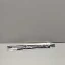 1Pack Spring Tension Curtain Rod 26-39 inch Black Adjustable Spring Rod Extendable Tension Rod For Kitchen, Bathroom, Window, Bookshelf, Closet