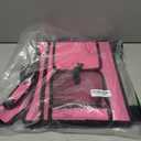 Kids Travel Tray for Airplane - Toddler Car Seat Table Tray, Road Trip Essentials for Boys & Girls, Carseat Lap Desk for Kids Road Trip Activities (Pink)