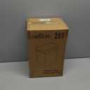 CEROELDA 3 Pack Bathroom Trash Can with Lid, 10L/2.6 Gal Small Garbage Can with Press Top Lid, Slim Plastic Waste Basket for Toilet, Office, Bedroom (Muti 1)