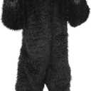 Deluxe Grizzly Bear Costume, Adult One Size (Black)