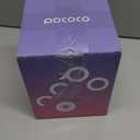 POCOCO Galaxy Star Projector for Bedroom with Replaceable Optical Film Discs, Home Planetarium Night Light Projector with High-Definition Soft Light for Relax, Study, and Meditate, Stress Relief Gifts (Blue Pink)