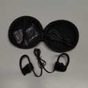 Stiive Bluetooth Headphones, 5.3 Wireless Sports Earbuds IPX7 Waterproof with Mic, Stereo Sweatproof in-Ear Earphones, Noise Cancelling Headsets for Gym Running Workout, 16 Hours Playtime - BlackGrey