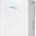 4500 Sq.Ft Dehumidifier, DGUAM 80 Pint Dehumidifier for Basement with Drain Hose, Smart Dehumidifiers with Humidity Control, Energy-Efficient, Quiet, 3 Modes Dehumidifiers for Home, Bedroom, Bathroom (White)