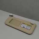 Nakuuly Left Driver Side Sun Visor Beige with Sunroof Compatible with Toyota RAV4 2006 2007 2008 2009 2010 2011 2012 2013 Replaces # 74320-42501-A1