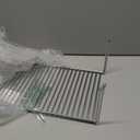 GEDLIRE Kitchen Cabinet Shelf Organizer Set of 2, Large (15.7 x 9.4 inch) Metal Wire Pantry Storage Shelves, Dish Plate Racks for Cabinets, Freezer, Counter, Cupboard Organizers and Storage, Chrome