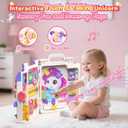 ELFJOY Montessori Toys for 1 Year Old Girl Gifts, Busy Board for 1 2 Year Old - 56+ Activities Bilingual Early Educational Learning Toddler Baby Girl Toys, First Birthday Gifts for 1 2 Year Old Girls