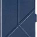 Stand Case Suitable for Kobo Clara Colour (2024) 6 Inch N367 Lightweight PU Leather Cover Auto Sleep/Wake (Dark Blue)
