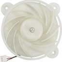 DA31-00345A RMF-003ASSA Refrigerator Condenser Fan Motor Compatible with Samsung Fridge, Replace: 3954921, AP5948644, DA31-00334A, DA96-00968A, PS9494282 DC12V 0.21A 3-pin