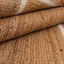 Scallop Jute with White Border (2X3 Feet)