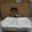 MALACASA Large Casserole Dish with Lid, 4.4 Quart Ceramic Baking Dish for Oven, 13 x 9 Lasagna Pan Deep with Lid, Microwave, Dishwasher Safe, Series BAKE-GREY