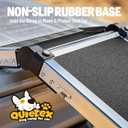 Extra Long 71Dog Ramp for Car with Adjustable Head, Folding Pet Ramp for Large Dogs with Non-Slip Surface Dog Ramps Up to 200 lb for Car SUV Truck