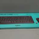 Logitech MK295 Wireless Mouse & Keyboard Combo with SilentTouch Technology, Full Numpad, Advanced Optical Tracking, Lag-Free Wireless, 90% Less Noise - Graphite