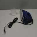 BEAUTURAL Steam Iron for Clothes with Precision Thermostat Dial, Ceramic Coated Soleplate, 3-Way Auto-Off, Self-Cleaning, Anti-Calcium, Anti-Drip Blue