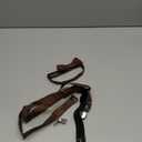Alizeal Boys Paisley Adjustable Pre-tied Bow Tie and Clips Suspenders Set (brown)