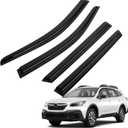 Outback Rain Guards - Window Visors for Subaru Outback Premium Limited Touring 2020-2025, Out-Channel Side Window Rain Guards for Outback Accessories, 4PCS, Black, Car Accessories