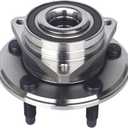 KUSATEC 513288 Front or Rear Wheel Hub Bearing Assembly Fit for Chevy Malibu, Impala, Equinox, GMC Terrain, Buick LaCrosse, Regal, Cadillac CTS XTS, 5 Lug w/ABS