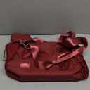 ERTUNA Everyday Mini Gym Bag for Women 2.0, Small Tote with Zipper Compartment Waterproof Travel Duffle Cute Handbag Workout Carry On with Removeable Shoulder Strap & Coin Wallet Easy to CleanWine