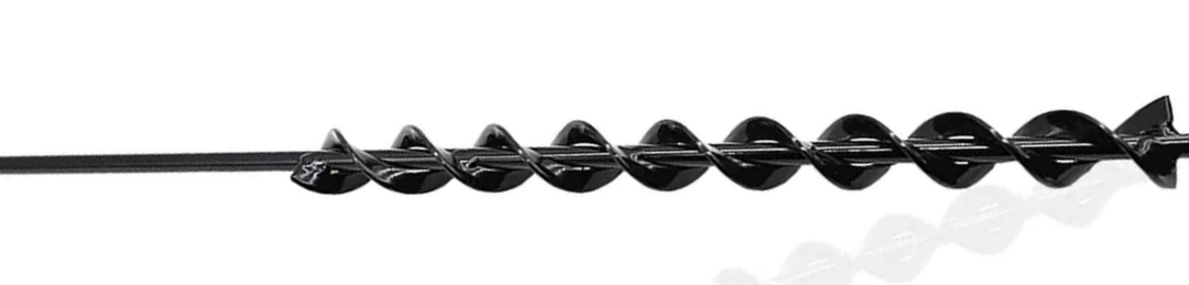 TCBWFY 24 Inch Auger Drill Bit for Planting - 1.2"x24" Long Handle Easy Planter Garden Auger - Bulb & Bedding Plant Augers - Post Hole Digger for 3/8”Hex Drive Drill