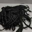 Dreadlock Wig Dreads Wigs Reggae Wig Cosplay Wigs for Halloween Costume (Black)