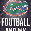 Fan Creations C0640 University of Florida Football and My Dog Sign