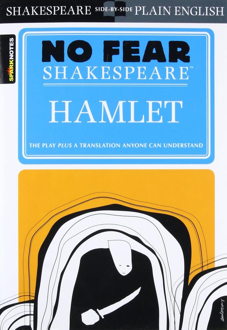 Hamlet: No Fear Shakespeare Side-by-Side Plain English (Book)