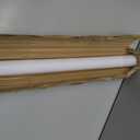 VIHOSE 36 Inch Ceiling Fan Downrod with Extension Cord 3 ft White Downrod for Ceiling Fan 1 Inch Outside Diameter Not Threaded Suitable for a Wide Range of Fans