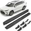 Running Boards Side Steps Compatible with Toyota Grand Highlander/Lexus TX350 TX500h TX550H+2023 2024 2025 2026 Accessories, 2PCS Heavy-Duty Nerf Bars Pedals Quick & Easy to Install