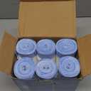 T.FORING 150 Count 8 Gallon Trash Bags Drawstring - 1.2 Mil Heavy Duty Medium Garbage Bags Unscented, 30 Liter Thick Plastic Trash Can Liners for Home Kitchen Bathroom