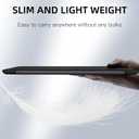 Mastten Compatible with iPad 9th/8th/7th Generation Case, for iPad 10.2 Inch Case with Pencil Holder, TPU Smart Stand Back Cover 2021/2020/2019, Auto Wake/Sleep, Black