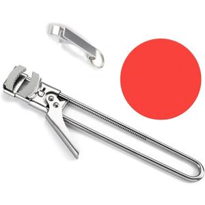 Orangaroos Jar Opener for Weak Hands - Removes Tight Jar Lid for Seniors with Arthritis - Adjustable Jar Opener - Multi Opener Set with Jar Opener Gripper Pad and Bottle Opener Keychain