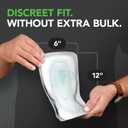 Depend Guards Incontinence Pads for Men, Maximum Absorbency, 104 Count (2 Packs of 52)