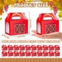 63 Pcs Farm Animal Party Favors Include 20 Mini Stuffed Animals 20 Foldable Farm Boxes 20 Adoption Card 1 Adopt Sign 2 Fence for Adopt a Farm Animal Adopt a Pet Party Favors