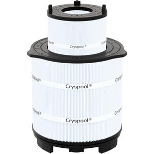 Cryspool CP-S8M150 Inner&Outer Filter Compatible with System 3 S8M150, 170147, 25022-0203S & 25021-0202S, SR450, 450 Sq. Ft Pool Filter Cartridge, 1 Set
