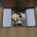 NIKKY HOME Vintage Table Top Clock, Cute Duck Paw Silent Shelf Desk Clock Battery Operated, Home Decor for Living Room, Mantel, Bedroom, Bedside - Gold