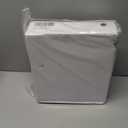 Athlefit Black Knee High Boots for Women Platform Tall Boots Fashion Square Toe Chunky Heeled Booties (9, Brown)